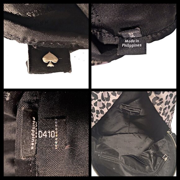 Kate Spade Chelsea Spotted Leopard Backpack & Cosmetic Case main image 5